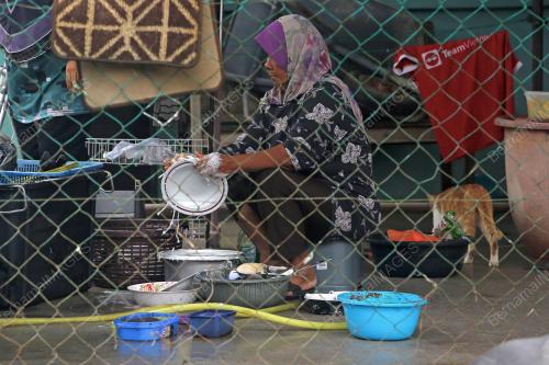PASCA BENCANA BANJIR DI TAMPIN