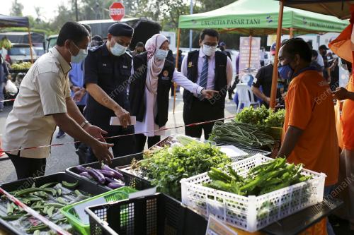 PEMATUHAN SOP DI PASAR TANI PORT DICKSON