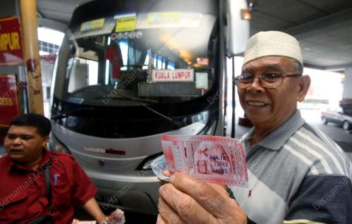 TIKET BAS HENTI-HENTI NAIK HARGA