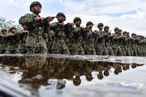 PERBARISAN TAMAT LATIHAN PERAJURIT MUDA