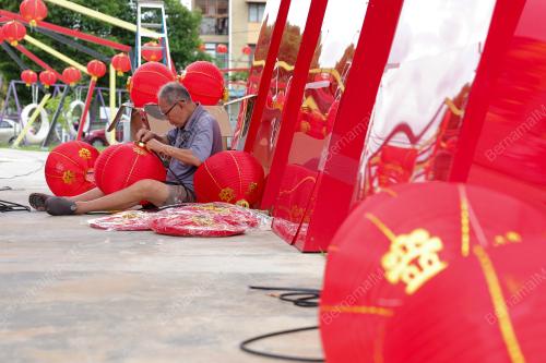 DEKORASI TAHUN BARU CINA