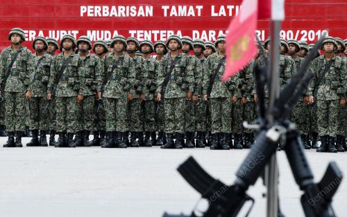 PEMBARISAN TAMAT LATIHAN