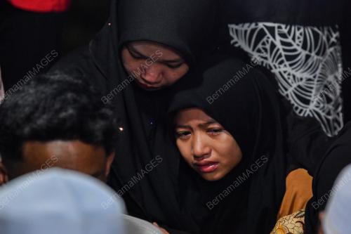 PENGEBUMIAN MANGSA KEMALANGAN