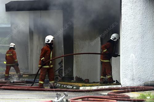 KEBAKARAN KILANG DI PERINDUSTRIAN SENAWANG