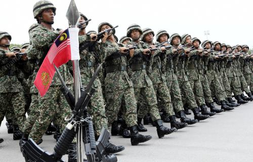 PEMBARISAN TAMAT LATIHAN
