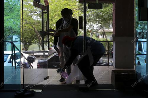 PROSES SANITASI DI BIRO BERNAMA NEGERI SEMBILAN