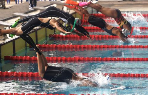 KEJOHANAN 1ST FIN SWIMMING