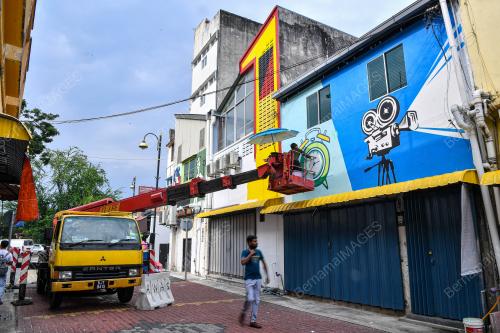 LUKISAN MURAL LORONG SENI SEREMBAN