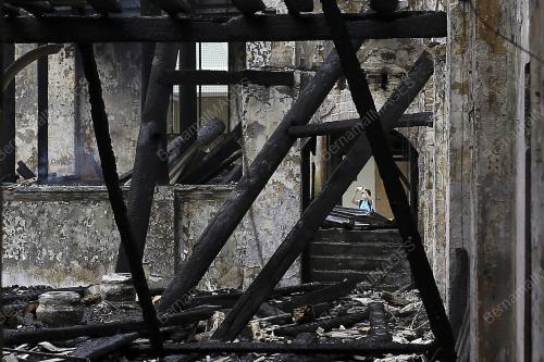 PAWAGAM SEREMBAN BERUSIA 70 TAHUN MUSNAH TERBAKAR