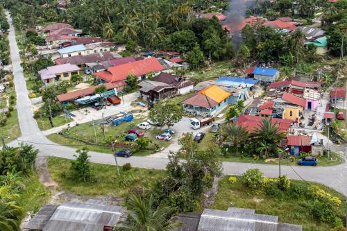 BENCANA ALAM DI FELDA LUI BARAT