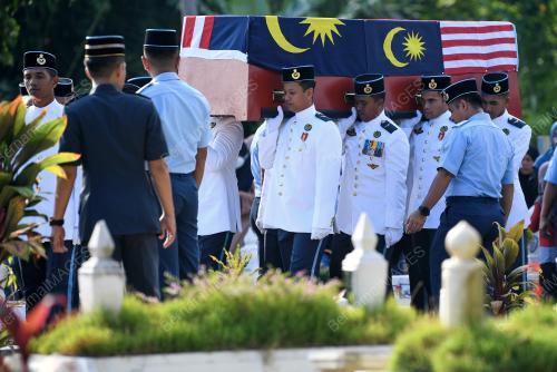 MAJLIS PENGEBUMIAN INSIDEN PENUNTUT TUDM