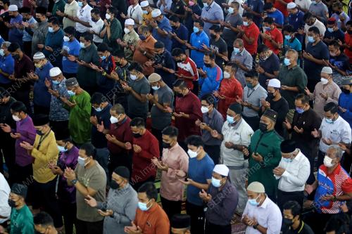 SOLAT JUMAAT DI NEGERI SEMBILAN - ENDEMIK
