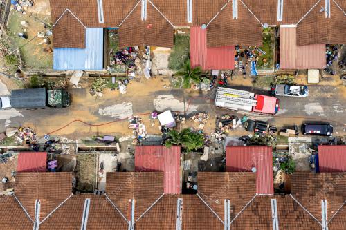 PASCA BANJIR DI GEMAS