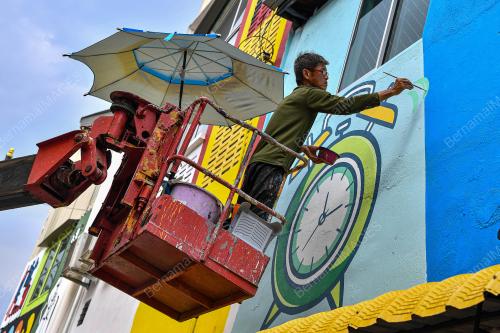 LUKISAN MURAL LORONG SENI SEREMBAN