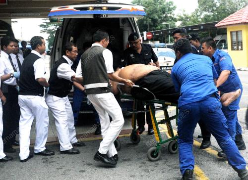 POLIS CEDERA TERTEMBAK