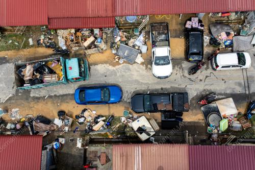 PASCA BANJIR DI GEMAS