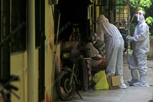 SARINGAN COVID-19 PENDUDUK RUMAH PANGSA LOBAK