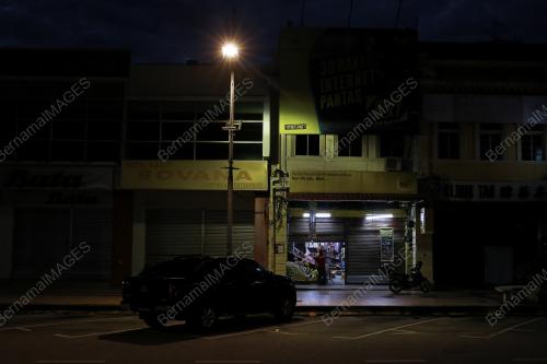 SUASANA MALAM BANDARAYA SEREMBAN SEMASA PKPD