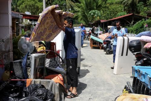 BENCANA BANJIR DI RUMAH RAKYAT KUALA JOHOL