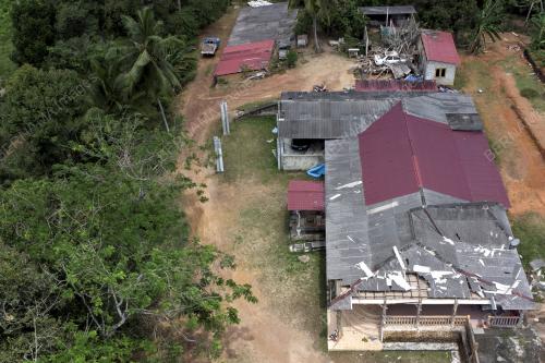 BENCANA ANGIN RIBUT DI GUGUSAN FELDA JELAI