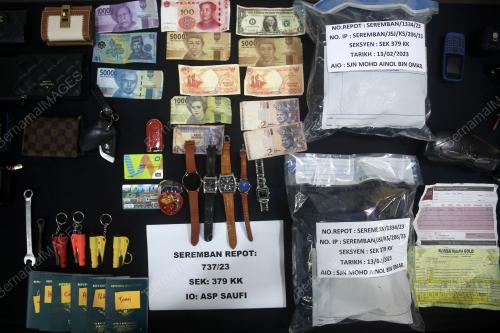 TANGKAPAN KES PECAH KENDERAAN