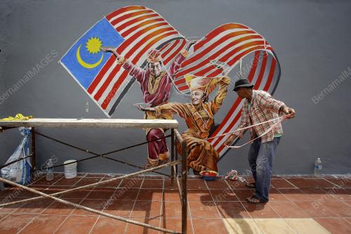 LUKISAN MURAL DI BANDAR SEREMBAN