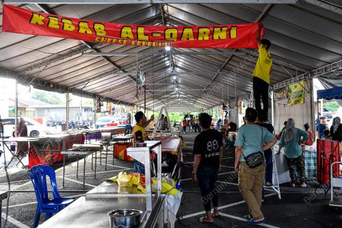 PERSIAPAN BAZAR MAKANAN RAMADAN