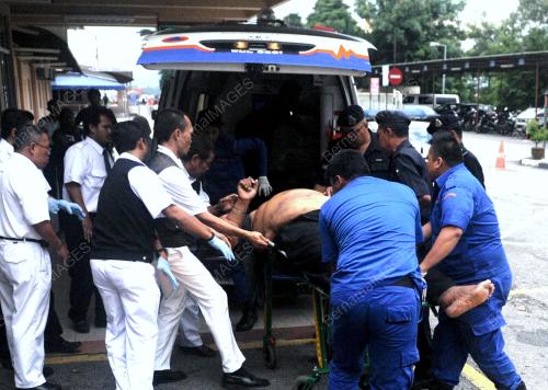 POLIS CEDERA TERTEMBAK
