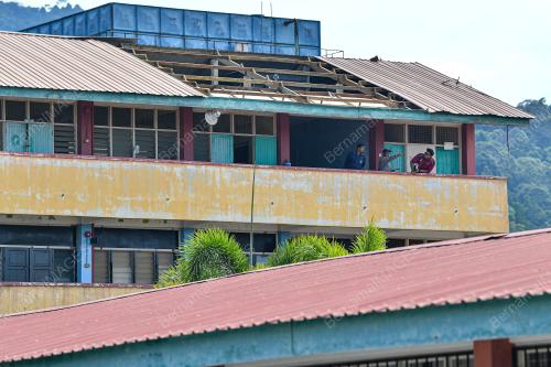 KESAN RIBUT DI SMK FELDA LUI BARAT