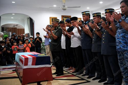 MAJLIS PENGEBUMIAN INSIDEN PENUNTUT TUDM