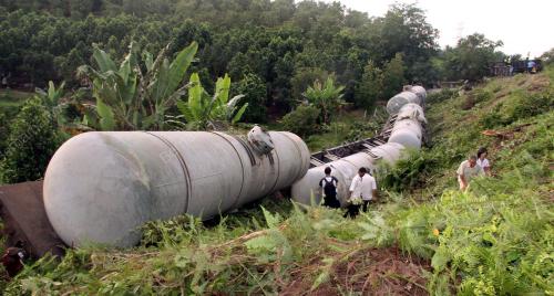 KERETAPI TERGELINCIR