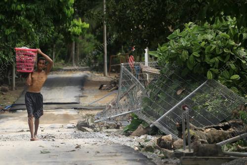 BANJIR KAMPUNG SUNGAI TIMUN REMBAU