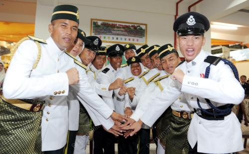 PERBARISAN TAMAT LATIHAN PERDANA