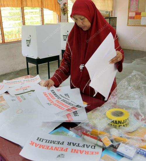 PERSIAPAN PRK DUN BAGAN PINANG