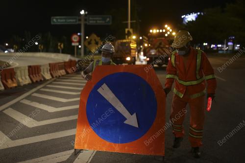 LALUAN KELUAR KE LEBUHRAYA SELATAN DITUTUP