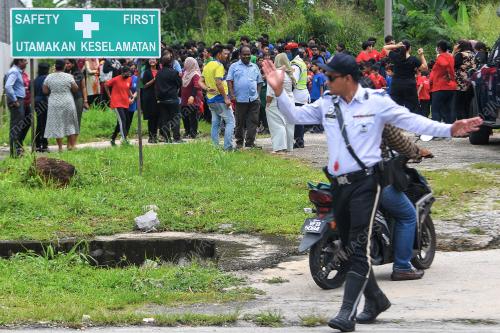ANCAMAN BOM DI SEKOLAH SWASTA