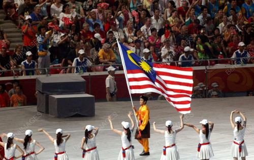 MALAYSIAN CONTINGENT OLYMPIC BEIJING 2008 OPENING CEREMONY