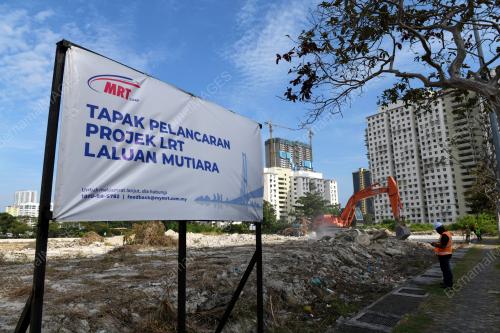 PROJEK LRT LALUAN MUTIARA