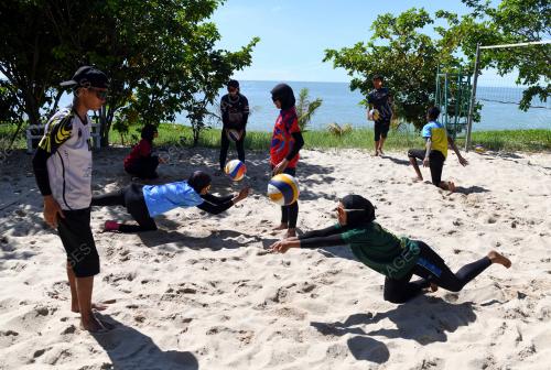 SUKMA BOLA TAMPAR PANTAI