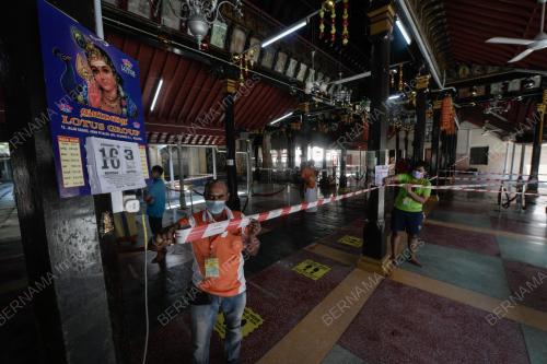 PERSIAPAN SAMBUTAN THAIPUSAM