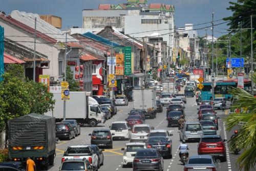 KENDERAAN MEMASUKI PULAU PINANG