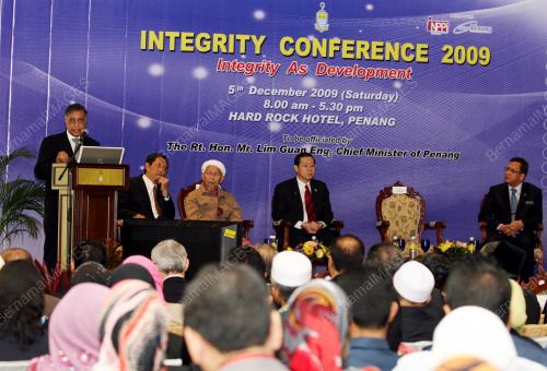 PERSIDANGAN INTEGRITI 2009