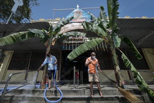 PERSIAPAN SAMBUTAN THAIPUSAM
