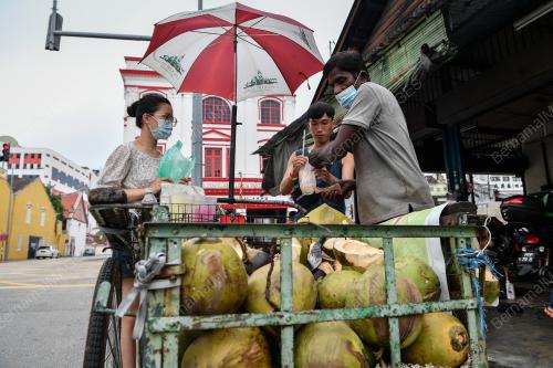 PENJUAL AIR KELAPA