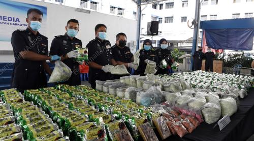 RAMPASAN DADAH BERNILAI RM25.87 JUTA