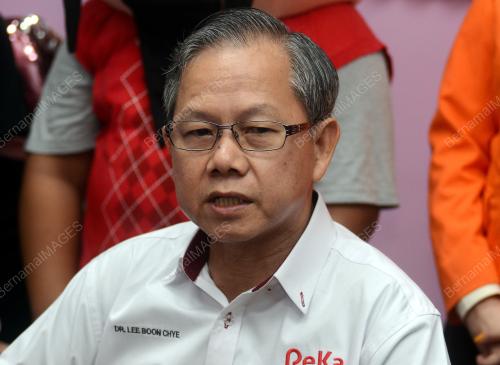 DR LEE BOON CHYE
