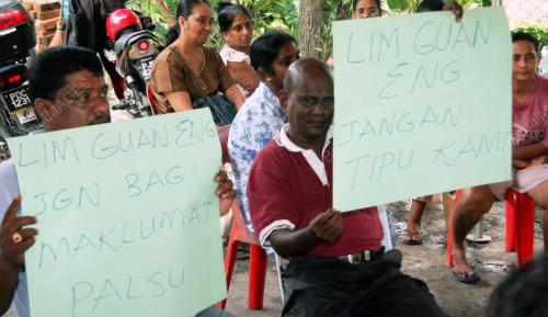 PENDUDUK KAMPUNG BUAH PALA