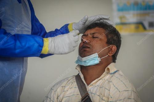 UJIAN SARINGAN COVID-19_PEKERJA WARGA ASING