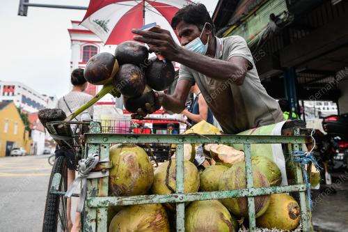 PENJUAL AIR KELAPA