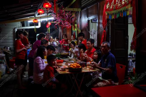 MAKAN BESAR TAHUN BAHARU CINA